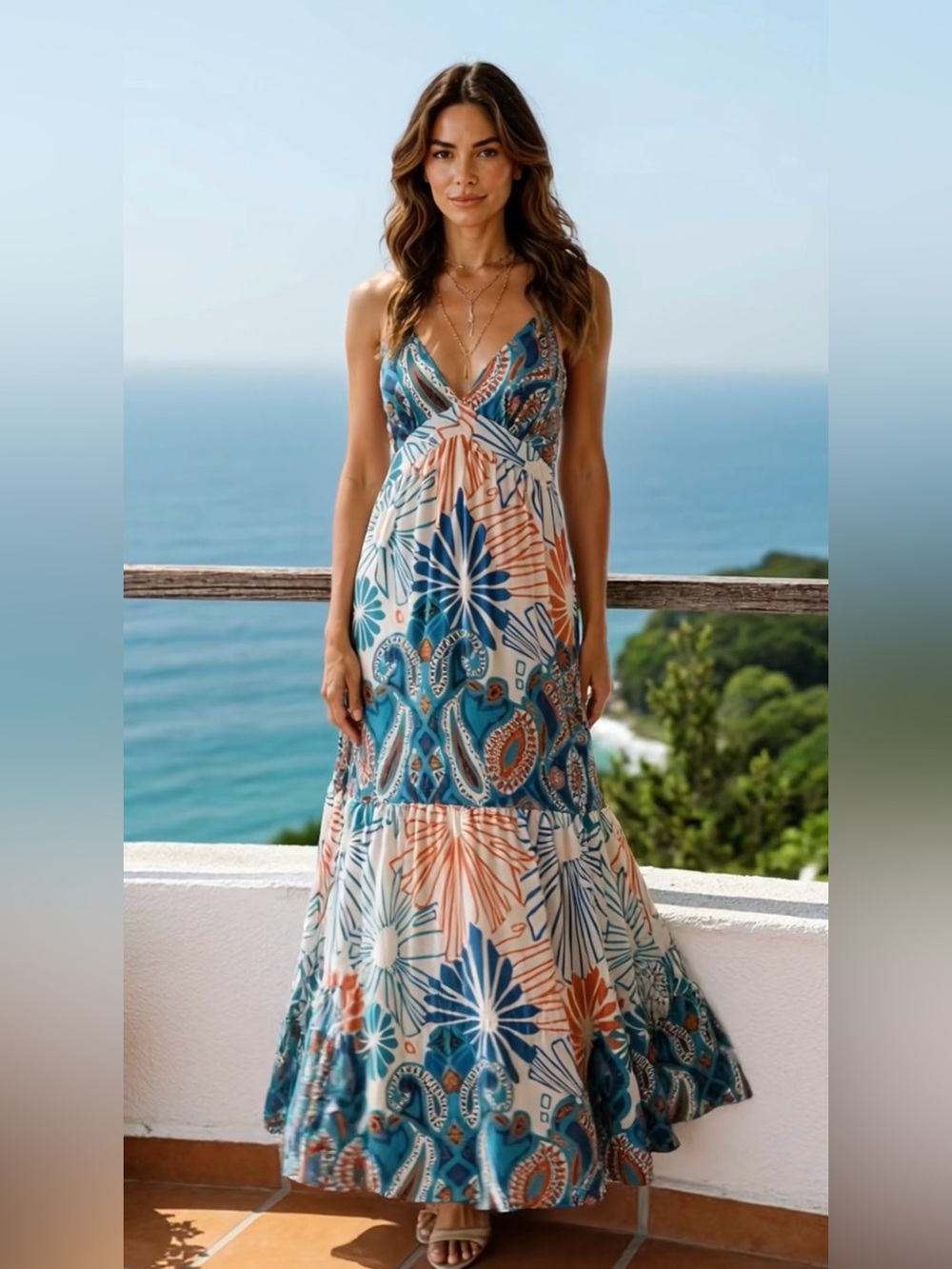 BA&SH Joyce Maxi Dress US Size 8